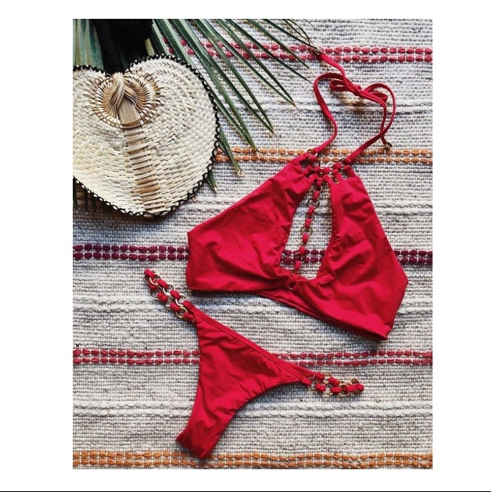 Ireland Ring Highneck Top &Bottoms